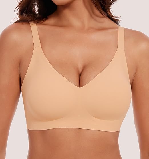 3-Pack Wireless Seamless Bras for Women