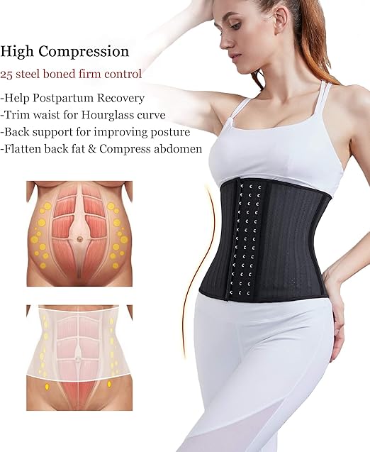 Waist Trainer Training Shaper Body Shapewear Underbust Cincher Tummy Belt