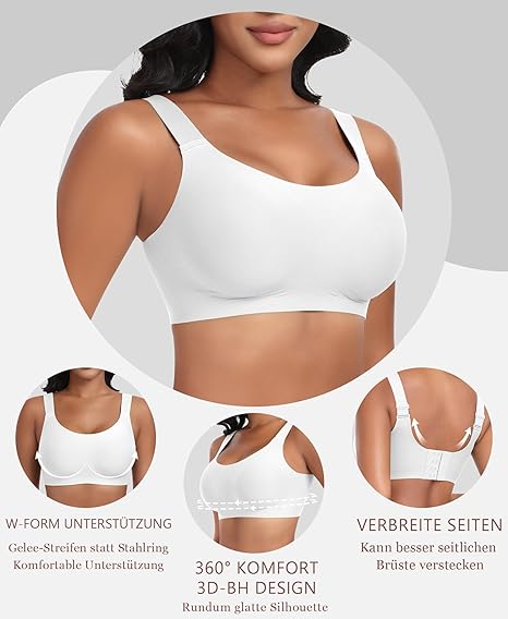 Wireless Push-Up Bra for Women – Seamless Full Coverage