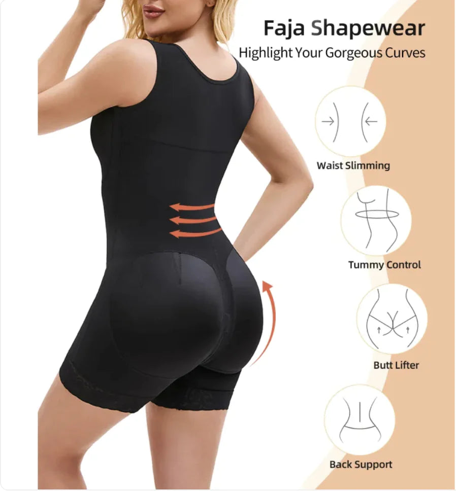 Colombian Faja Shapewear – Tummy Control & Butt Lifter